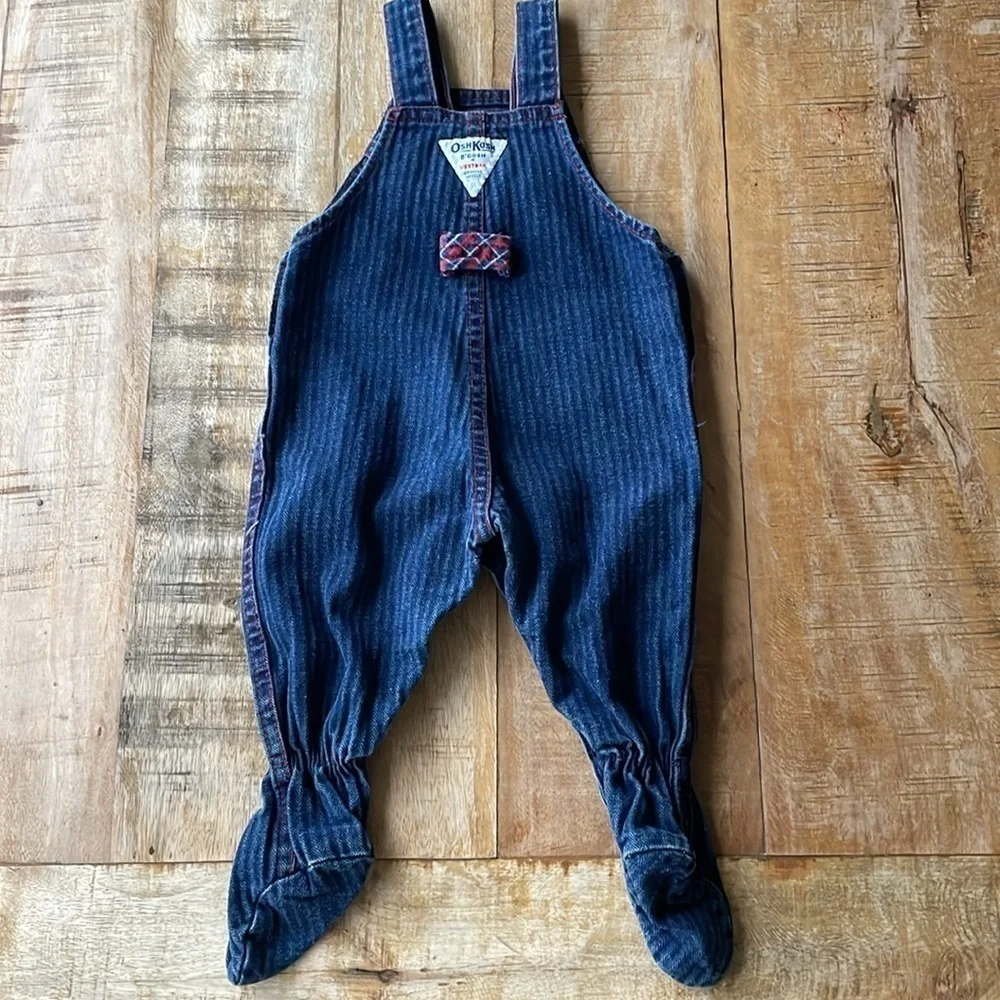 Vintage Oshkosh overalls size 6-9m